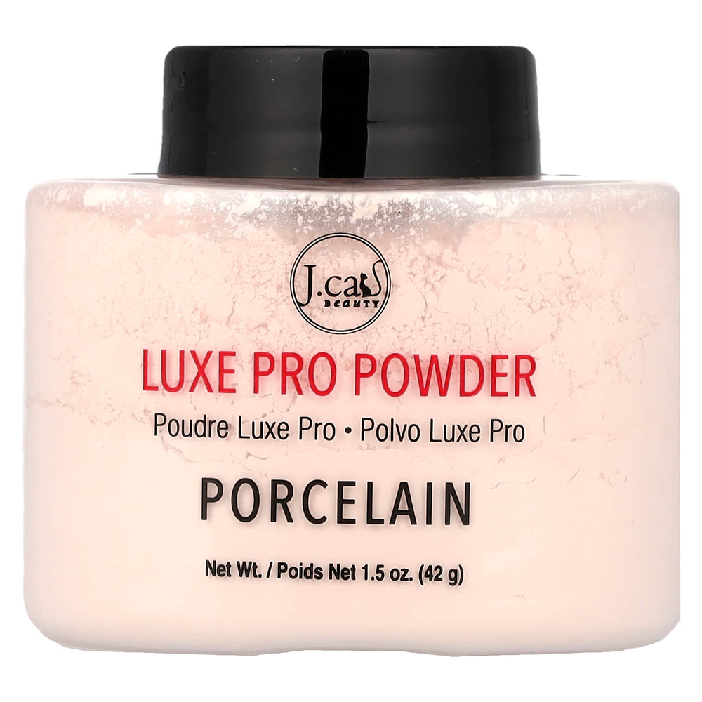 J.Cat Beauty, Luxe, профессиональная пудра для лица, оттенок LPP103 «Фарфор», 42 г