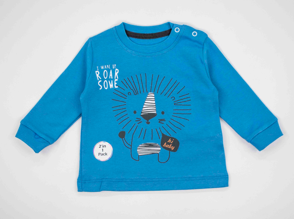 4340 комплект лонгслив  Лев