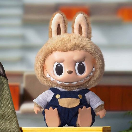 Коллекционная фигурка POPMART LABUBU Time to chill-Vinyl Plush Doll