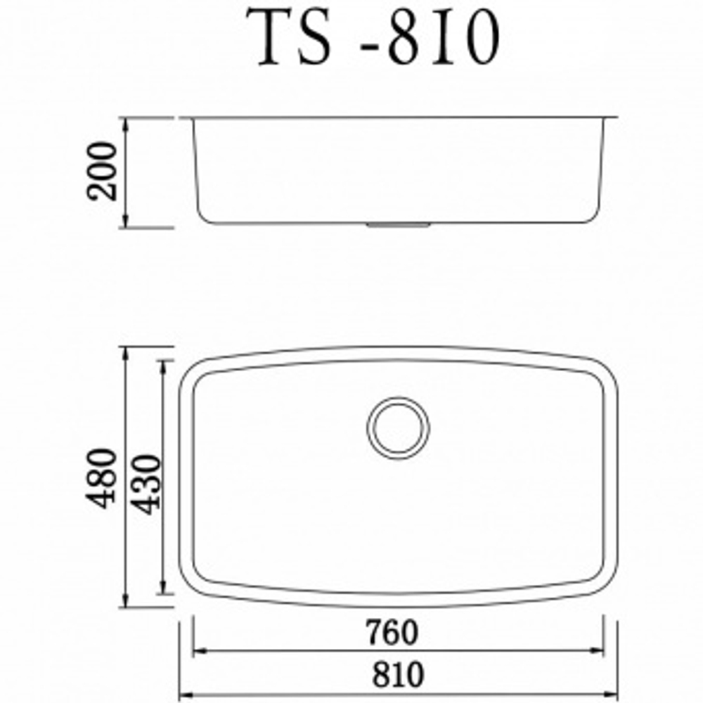 Мойка TOLERO STEEL 810