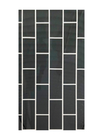 Панель (13) Super Stick Modern самоклеящаяся 30х60 Плитка ЧЕРНАЯ