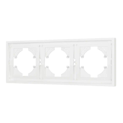 Рамка пластиковая FRM-TENDO-SFPL-3-WH (Arlight, -) 054653
