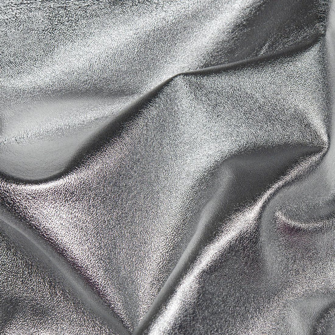 Кожа итальянская натуральная "Серебро", 0,6-0,7мм