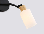 TR8721/2 BK/WD черный/дерево E14/2 max 60W 380*100*210