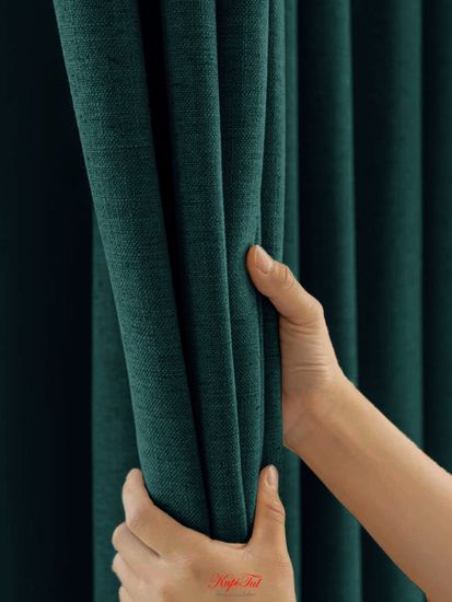 Nemon Blackout (индиго) Шторы полный блэкаут 100% под лён