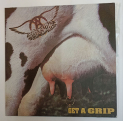 Винтажная виниловая пластинка LP Aerosmith Get A Grip (Россия 1993) NM