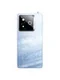 Задняя крышка для Realme GT 7 Pro Racing Edition Бело-голубая (White-Blue) со стеклом камеры
