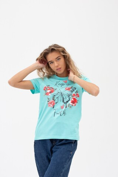 Футболка женская "11039-013 К.П" (Грация)