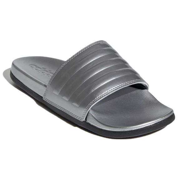 Adidas Adilette Comfort Slide 'Silver Metallic'