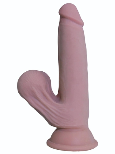 Телесный реалистичный фаллоимитатор Horney Emperor - 19,5 см. (Цвет: телесный)