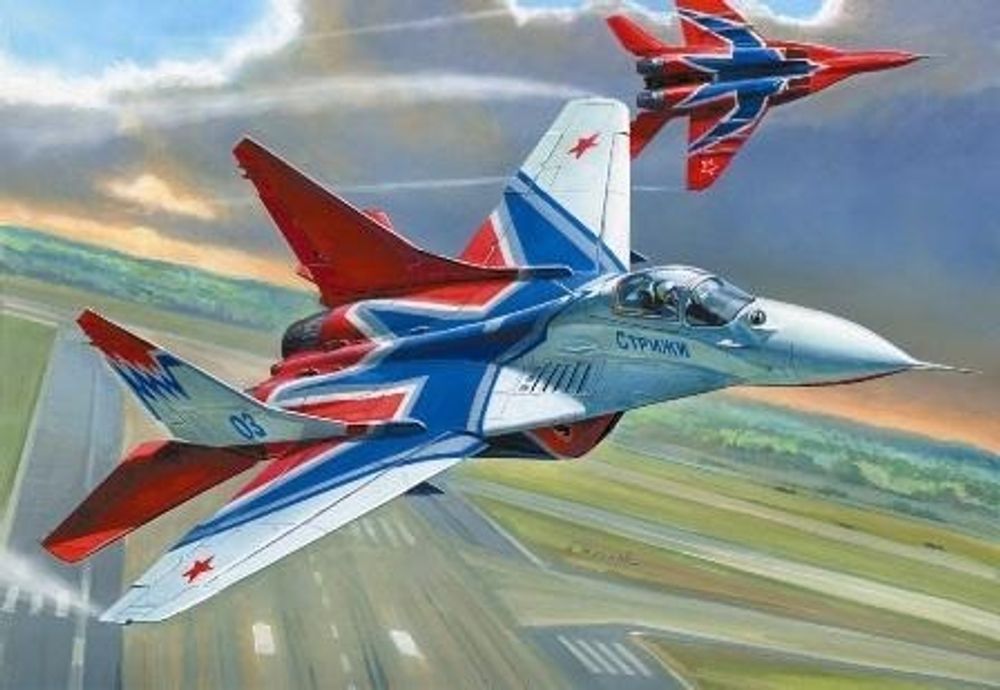 Купить Модель сборная Самолет МиГ-29 Стрижи