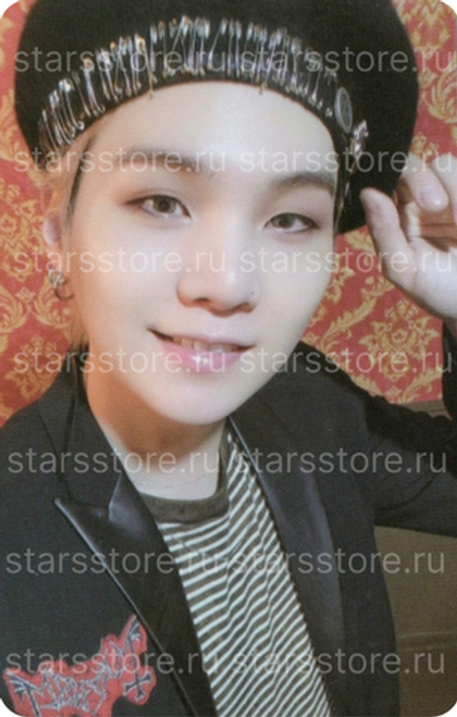 Фотокарта SUGA BTS - 2022 SEASON'S GREETINGS