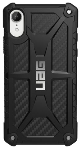 Чехол Uag Monarch для iPhone XR чёрный карбон (Carbon)