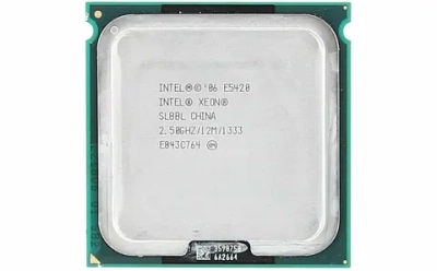 Процессор Intel Процессор Xeon E5420 2500Mhz (1333/2x6Mb/1.225v) Socket LGA771 SLANV