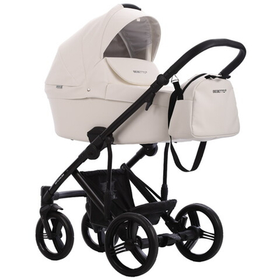 Детская коляска Bebetto Magnum Light Pro 2 в 1 07 белая кожа