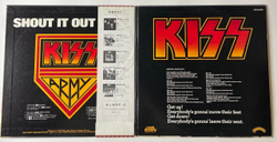 Винтажная виниловая пластинка LP Kiss Destroyer (Japan 1977) (Obi) King Of The Night Time World