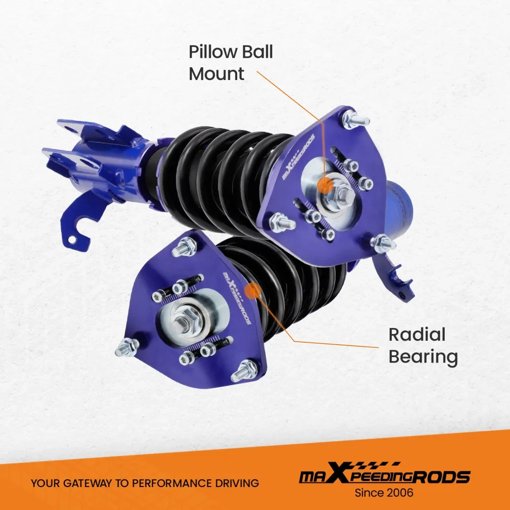 Coilovers Coil Spring Kit подходит для автомобиля Toyota Corolla 88-99 E90 E100 Adj Height Shocks lowering kit