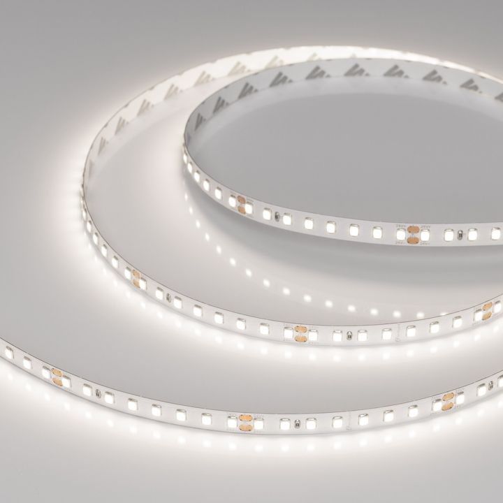 Светодиодная лента RT-A128-8mm 24V Day5000 (10 W/m, IP20, 5m) Arlight 038756(1)