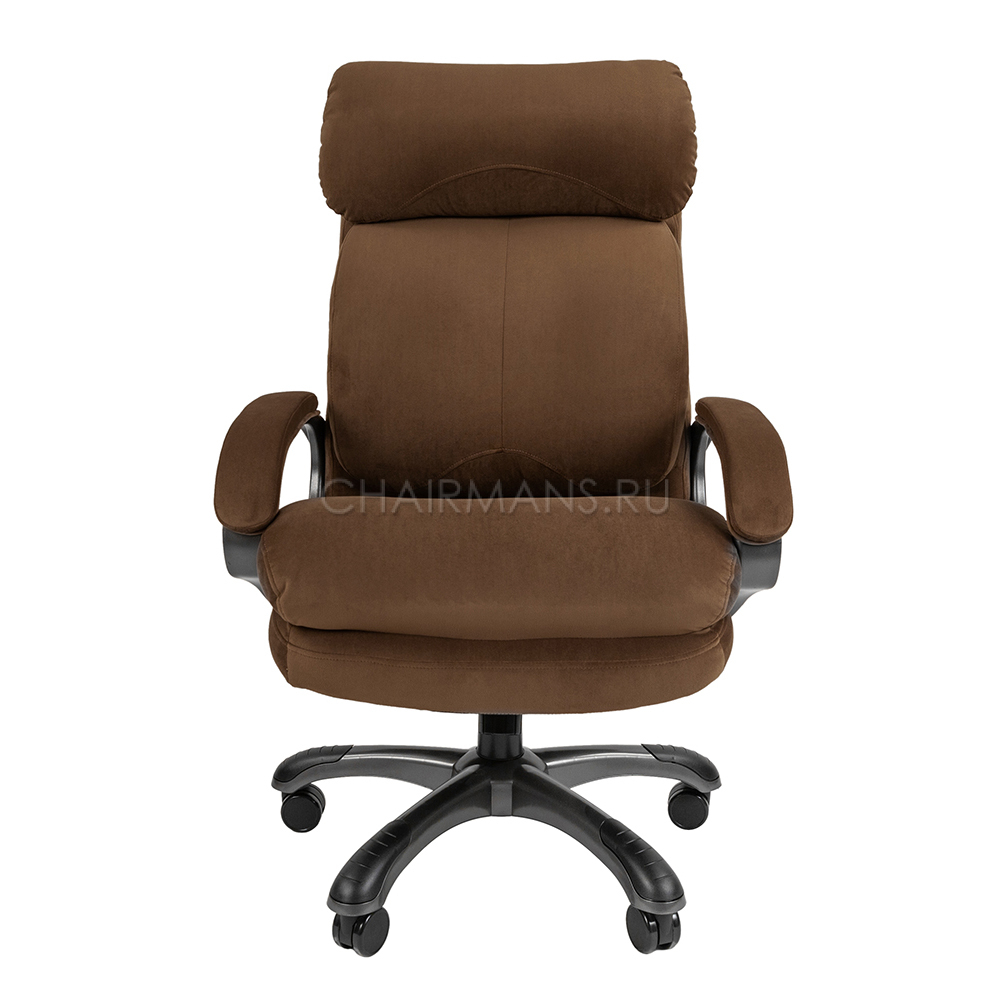 Кресло руководителя Chairman Home 505 ткань коричневый