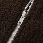 Куртка Ymkashix Furry Big Logo HTF белая/коричневая