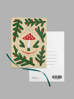 Открытка-украшение Грибочек