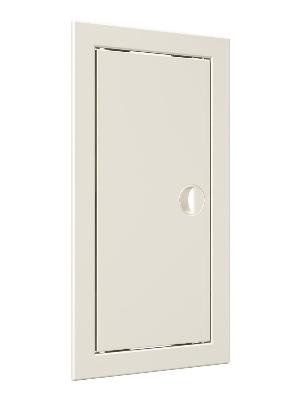 Люк ревизионный ЛР фланец 146х296 ручка 168х318 пластик Ivory EVECS