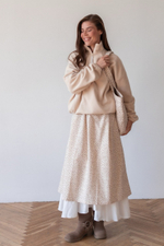 Анорак Арктика  для беременных и кормящих, Латте