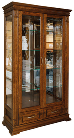 Шкаф-витрина 2д «Верди Классик» П1.0487.0.21