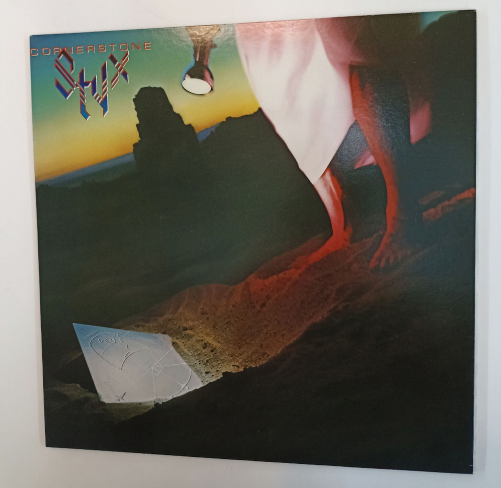 Винтажная виниловая пластинка LP Styx Cornerstone (Japan 1979)