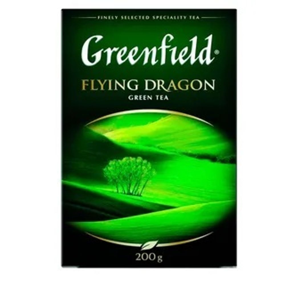 Чай Greenfield Flying Dragon зеленый листовой, 200 гр.