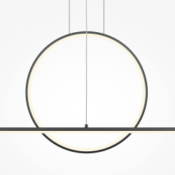 Подвесная люстра Maytoni Halo MOD247PL-L49BK