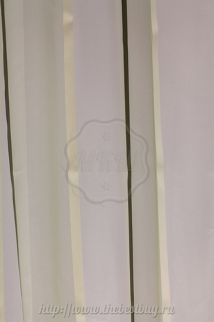 Тюль из жаккарда: Холли (S207-4) - (300х280)х2 см. - зеленый