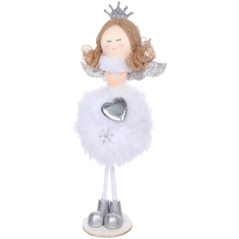 Фигурка новогодняя «Настоящая принцесса» 22 см, серебро