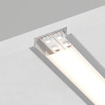 2000*6*31мм Комплект Профиль встраиваемый для светодиодной ленты, цвет серебро, в комплекте 2 заглушки + экран + 4 крепежа