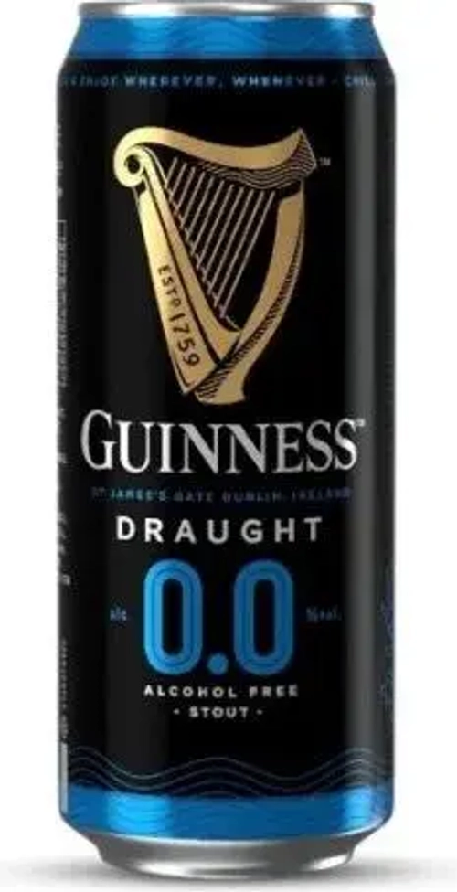 Пиво безалкогольное Guinness тёмное, 440 мл
