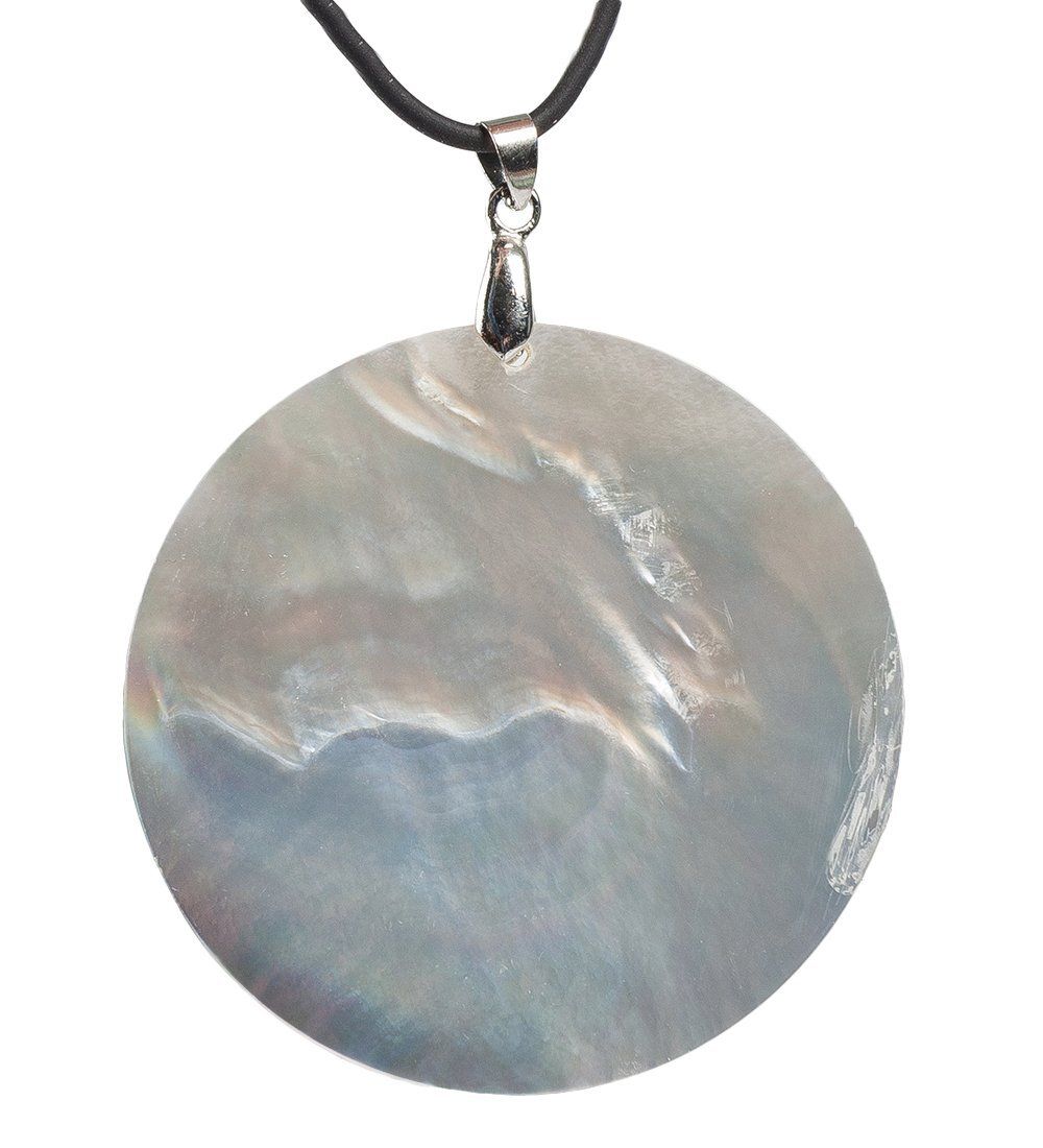 ШК-55/ 53 Кулон из перламутра «Роза»