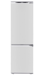 Встраиваемый двухкамерный холодильник Maunfeld MBF177NFWHGR Inverter