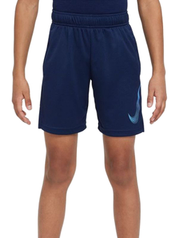 Шорты для мальчика теннисные Nike Dri-Fit Training Short - midnight navy/university blue