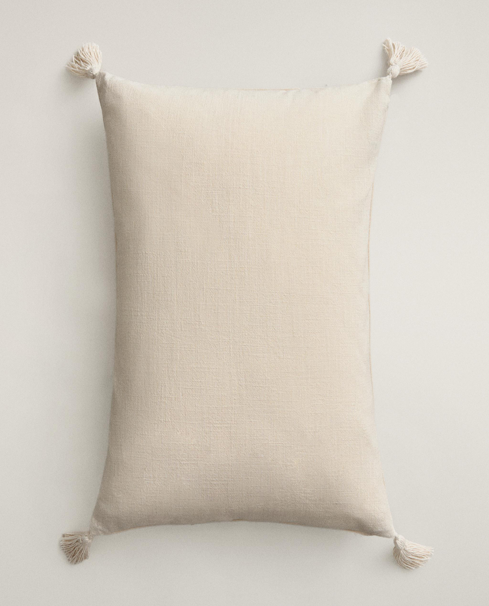 Zara Home наволочка декоративная из хлопка, бирюзовый, 40x60 см