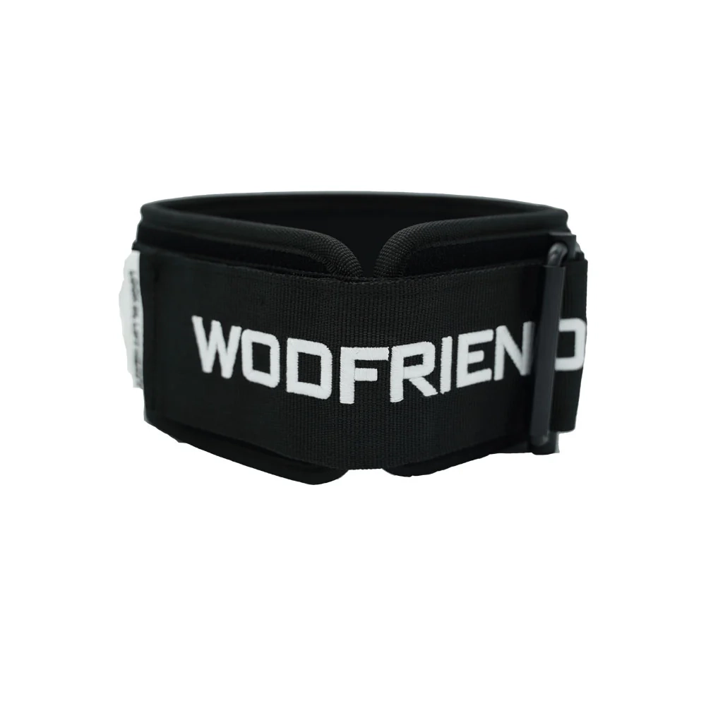 Пояс тяжелоатлетический WOD Friends Lifting Belt (Черный)