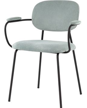 Стул Кэрол серо-голубой