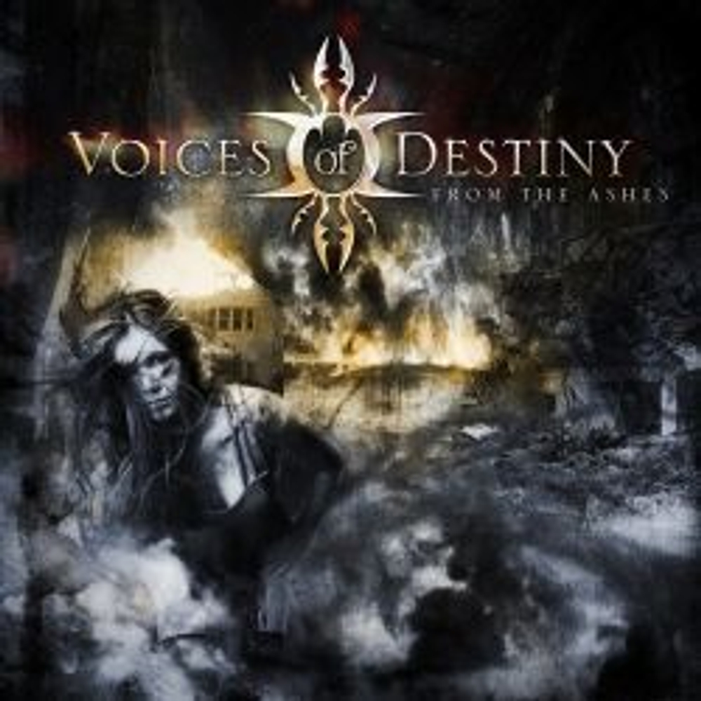 VOICES OF DESTINY - FROM THE ASHES, 2010, epic gothic metal, музыкальный компакт диск
