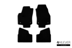 Коврики в салон Klever Econom OPEL Astra H 5D 2004-2007, 2006-2014, хэтчбек, 4 шт. (текстиль) Klever.KLEVER01371701200K