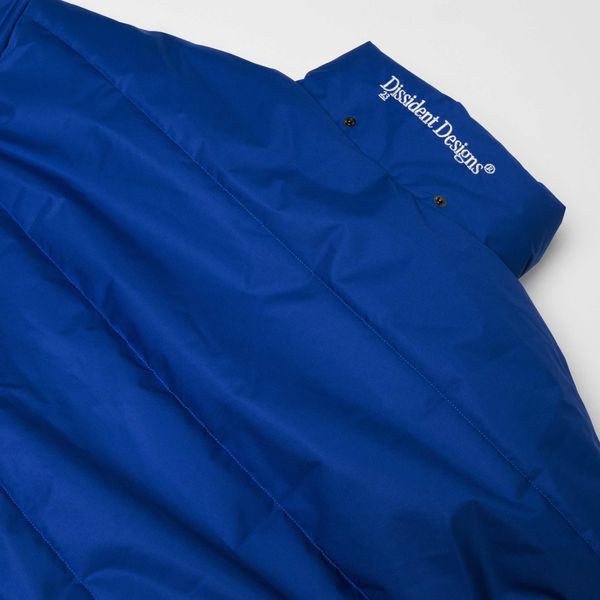 Пуховик "DD23" Синяя - фото 5