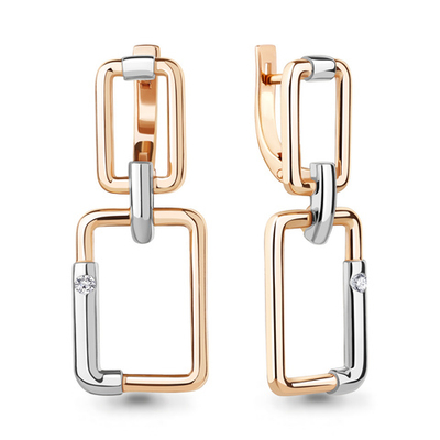 942849к Серьги из Золота с бриллиантами