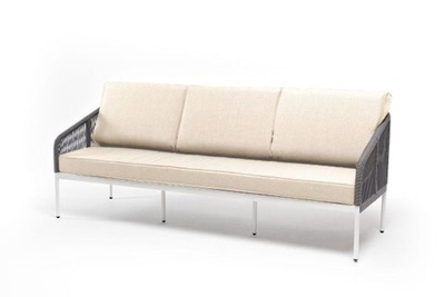 Диван прямой Канны Арт.: KAN-S-3-001 W SH H-grey(beige)