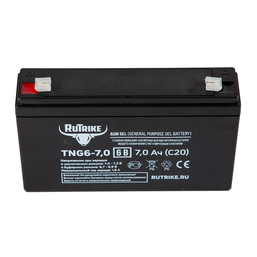Аккумулятор RuTrike TNG 6-7,0 (AGM+GEL)