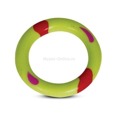 Игрушка для собак из цельнолитой резины "Кольцо", 110мм, Triol