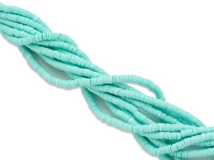 Нить каучуковых бусин 4мм (опт)