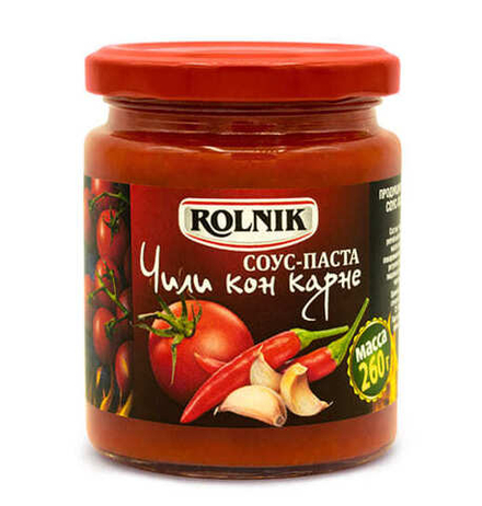 Соус-паста "Rolnik" Чили кон карне 260г. Горынь